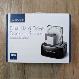 Insignia Dual Hard drive Station